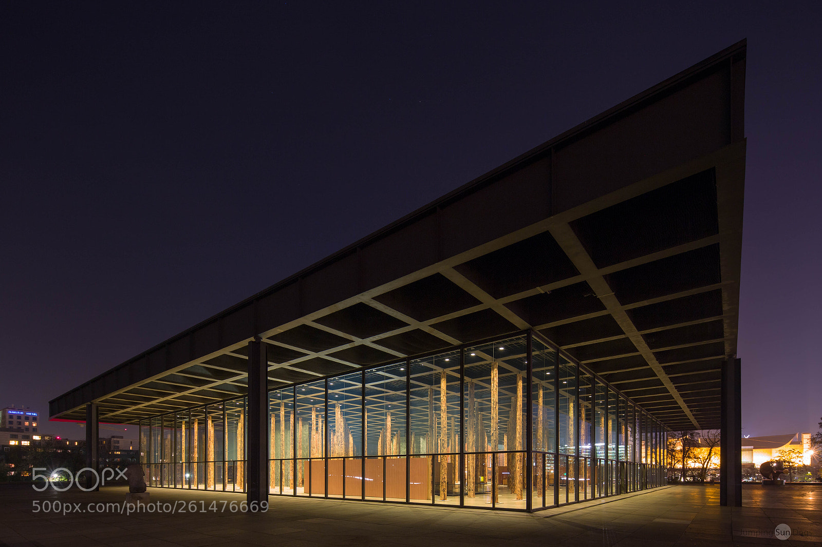 Canon EOS 6D sample photo. Neue nationalgalerie photography