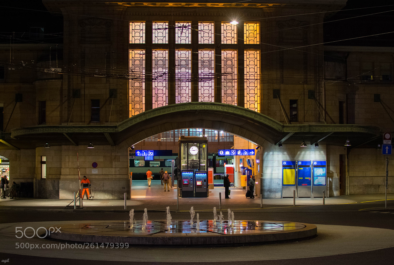 Nikon D3400 sample photo. Gare de lausanne photography