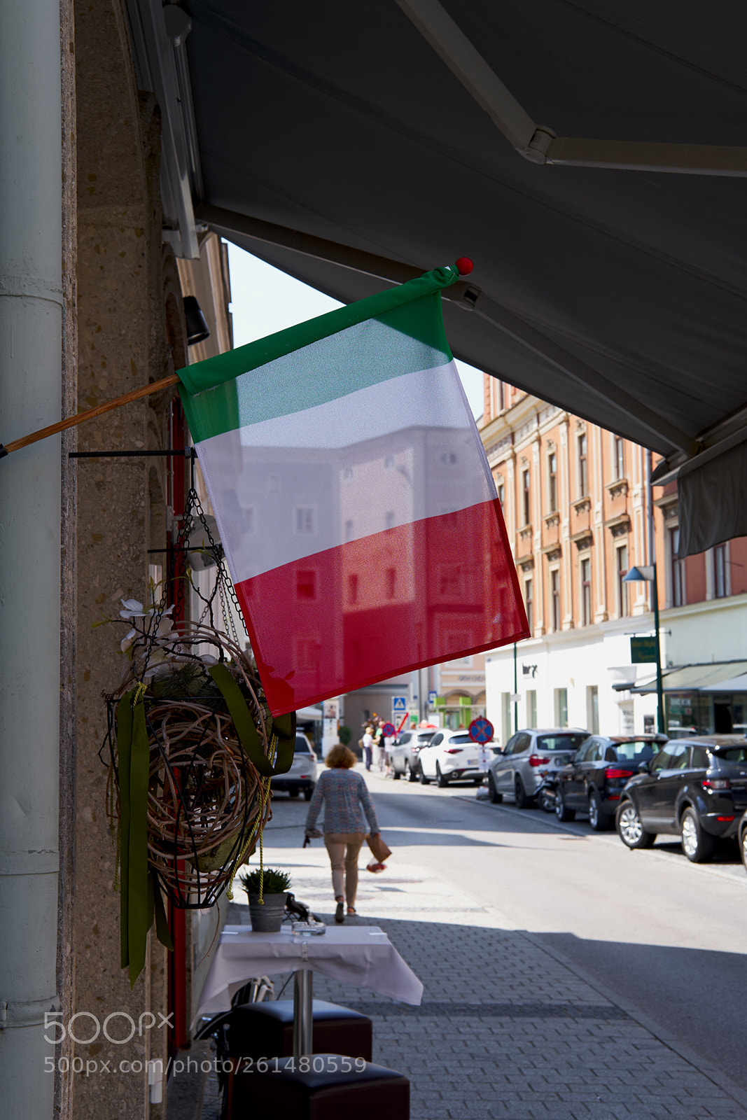Fujifilm X-Pro2 sample photo. The italien flagg photography