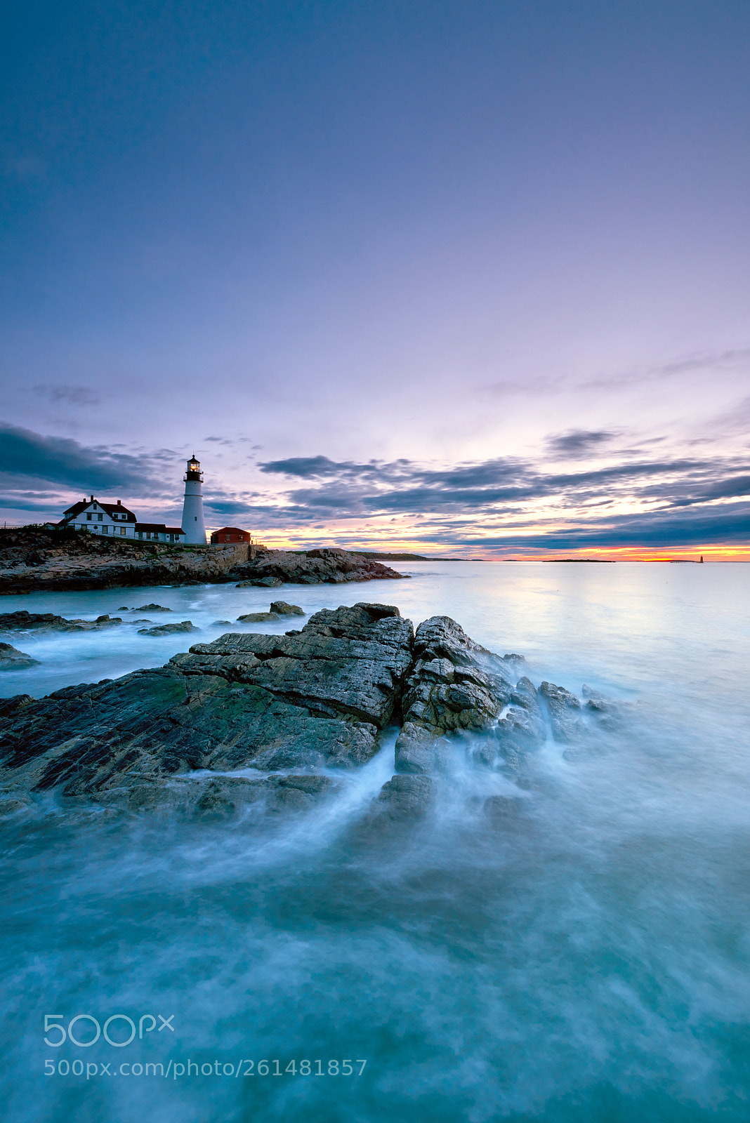 Nikon D810 sample photo. Portland head light photography