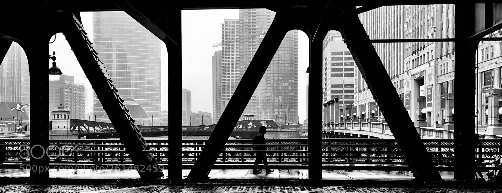 Apple iPhone X sample photo. Chicago lake st photography