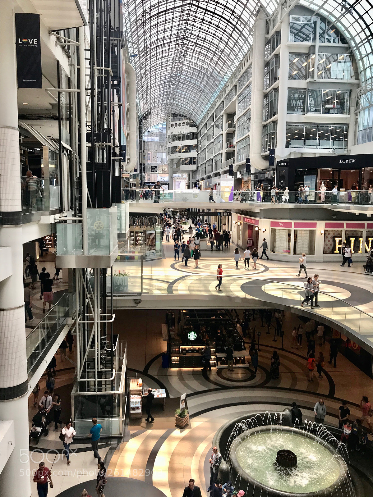 Apple iPhone 7 sample photo. Eaton center photography
