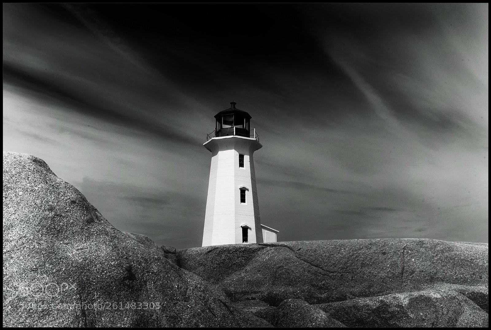 Nikon AF-S Nikkor 24-120mm F4G ED VR sample photo. Peggy's cove lighthouse photography