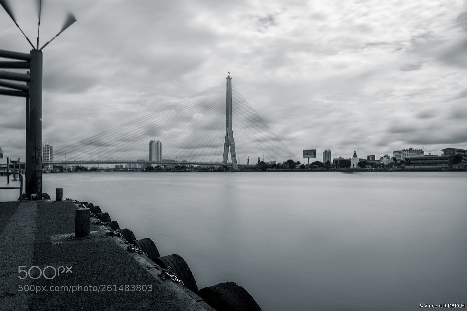 Canon EOS 6D sample photo. Rama 8 bridge (bangkok) photography