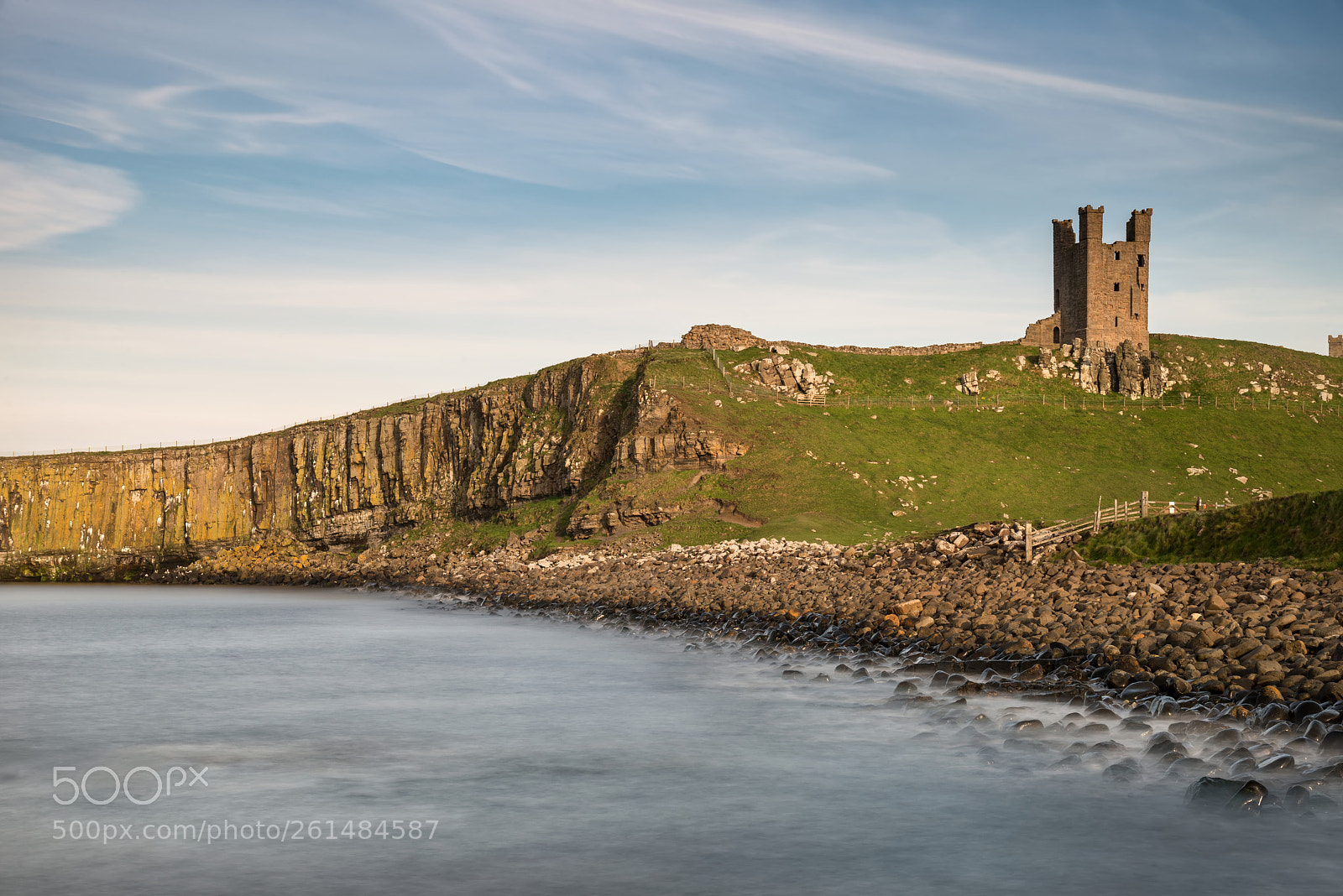Nikon D800 sample photo. Landscape image of dunstanburgh photography