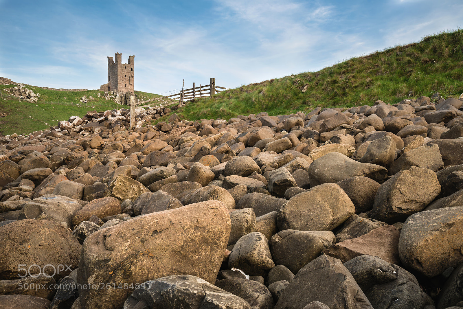 Nikon D800 sample photo. Landscape image of dunstanburgh photography