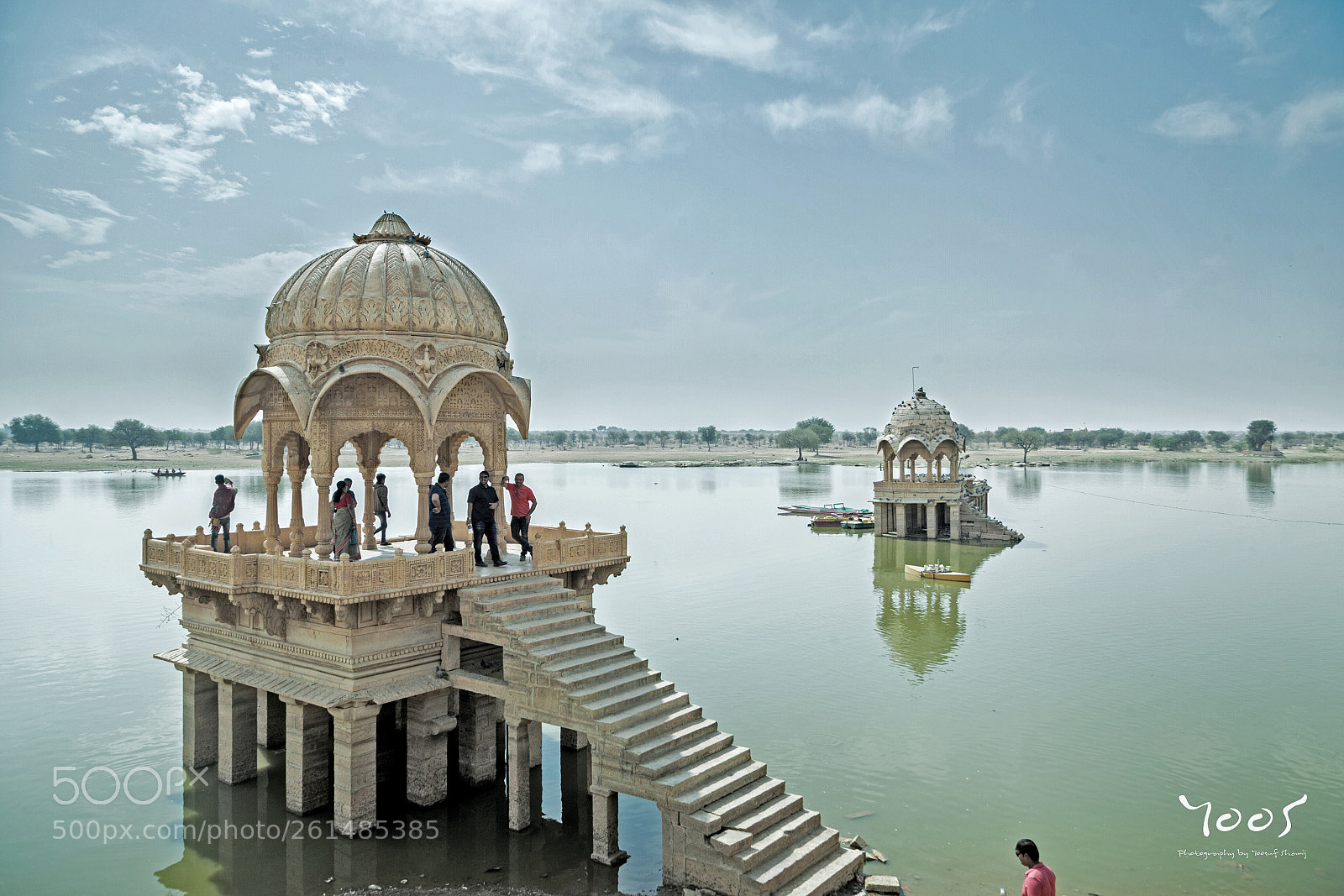 Canon EOS 5D Mark II sample photo. Gadisar lake::..jaisalmer  photography