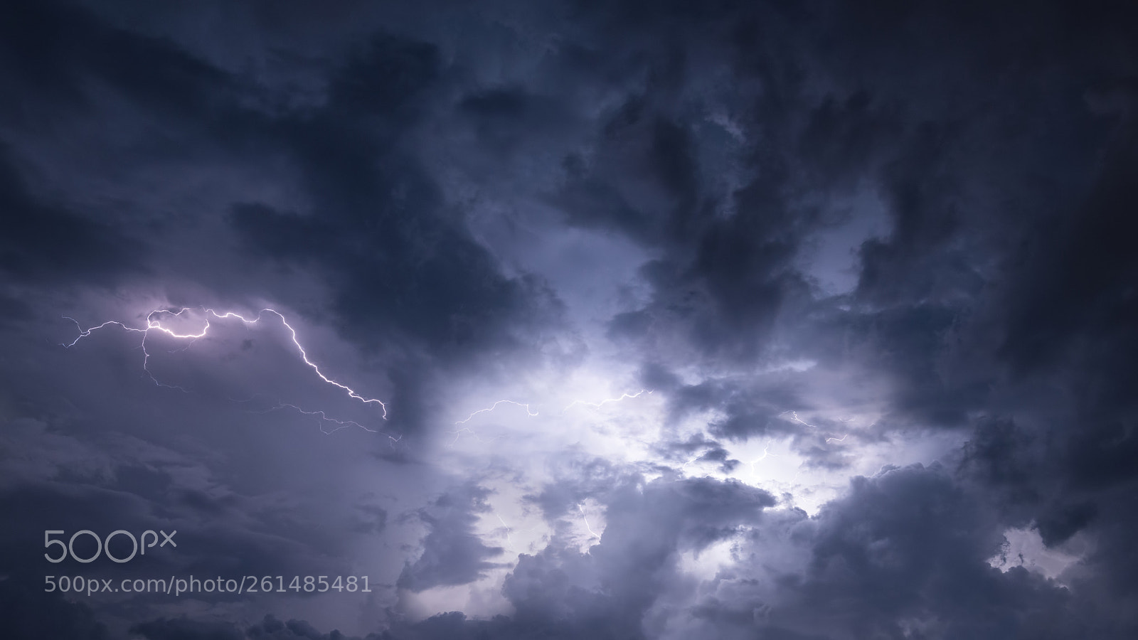 Nikon D800 sample photo. Powerful lightning storm raging photography