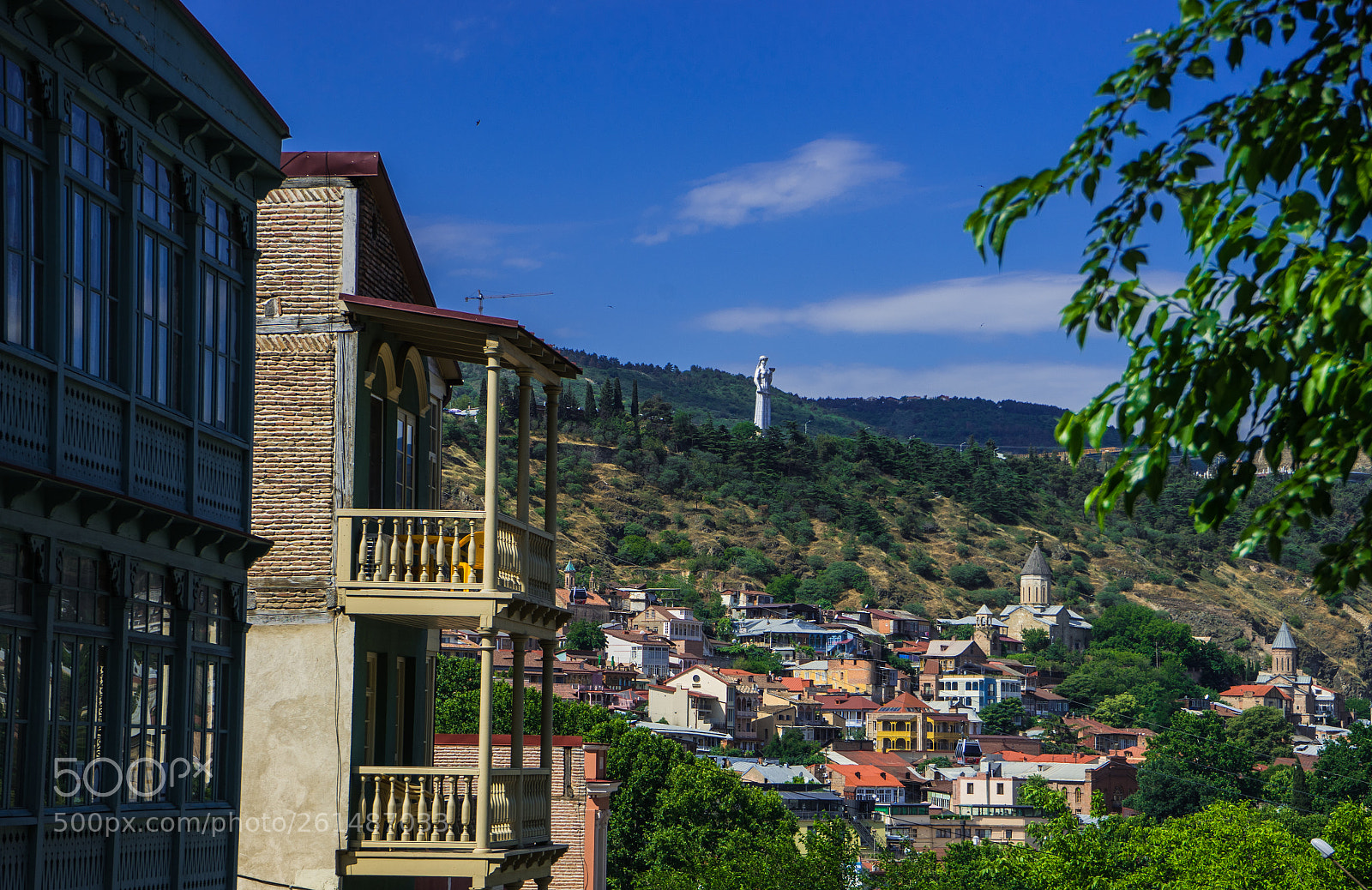 Sony a7 sample photo. Tbilisi's downtown, georgia photography