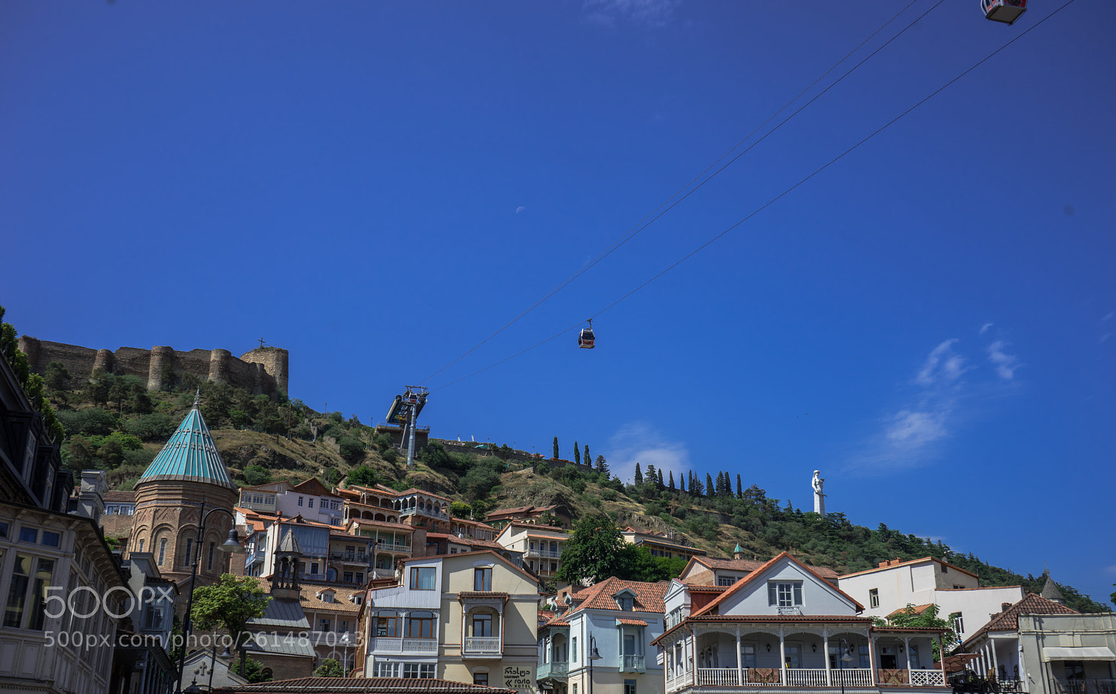 Sony a7 sample photo. Tbilisi's downtown, georgia photography