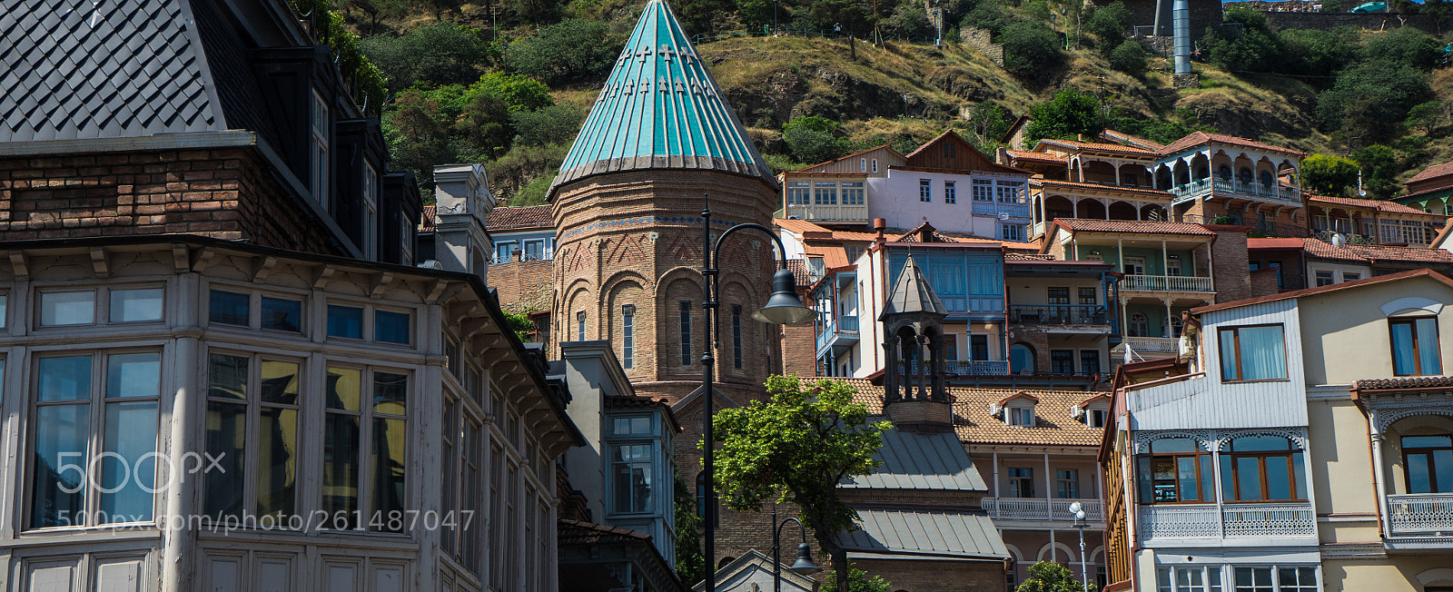 Sony a7 sample photo. Tbilisi's downtown, georgia photography