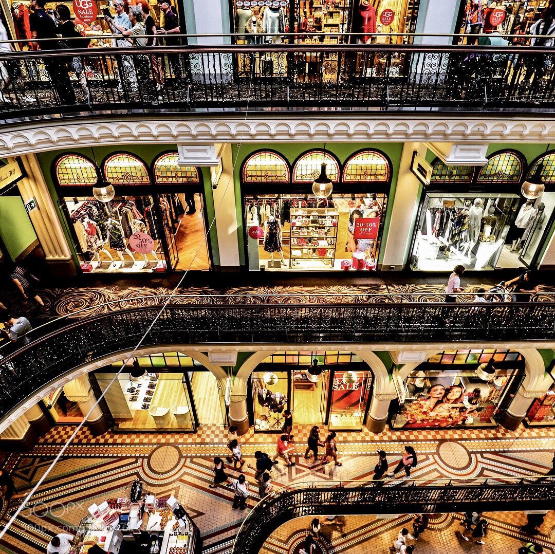 Canon EOS 6D Mark II sample photo. The qvb sydney photography
