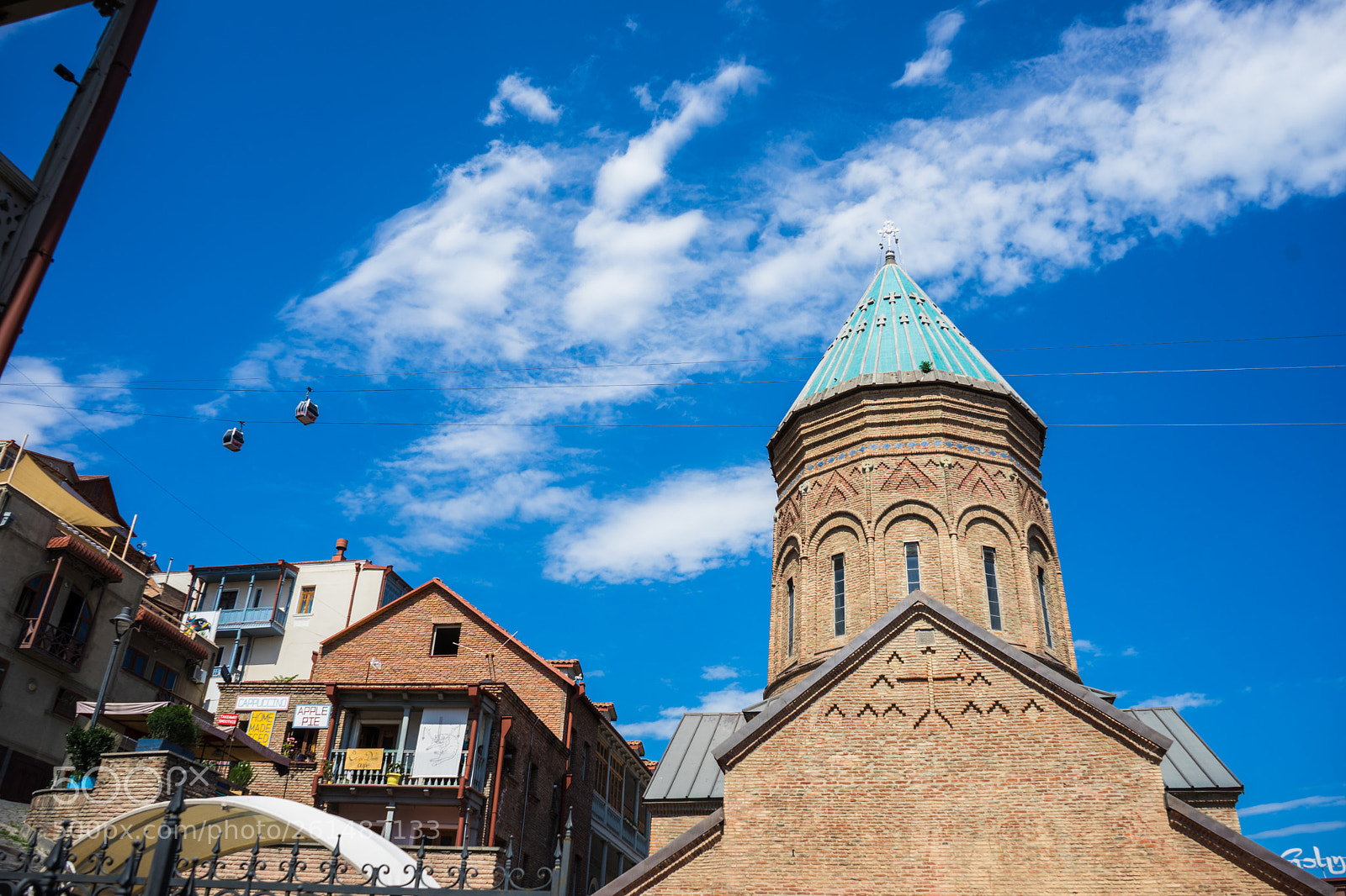 Sony a7 sample photo. Tbilisi's downtown, georgia photography