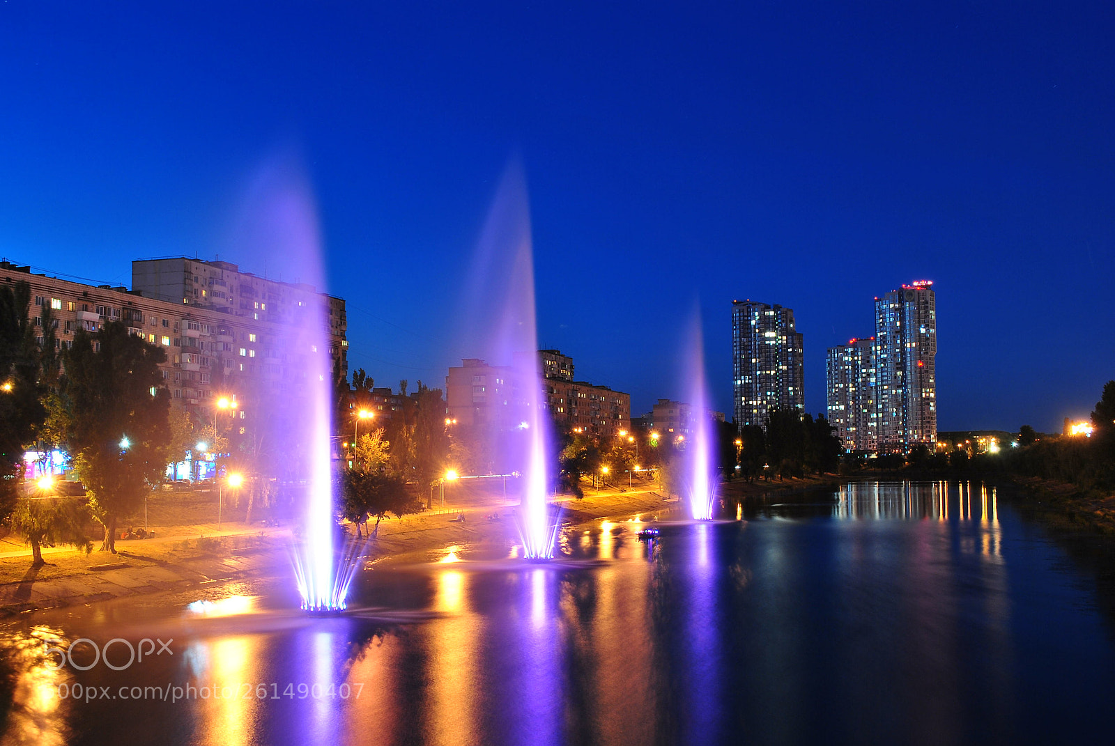 Nikon D3000 sample photo. Киевские фонтаны photography