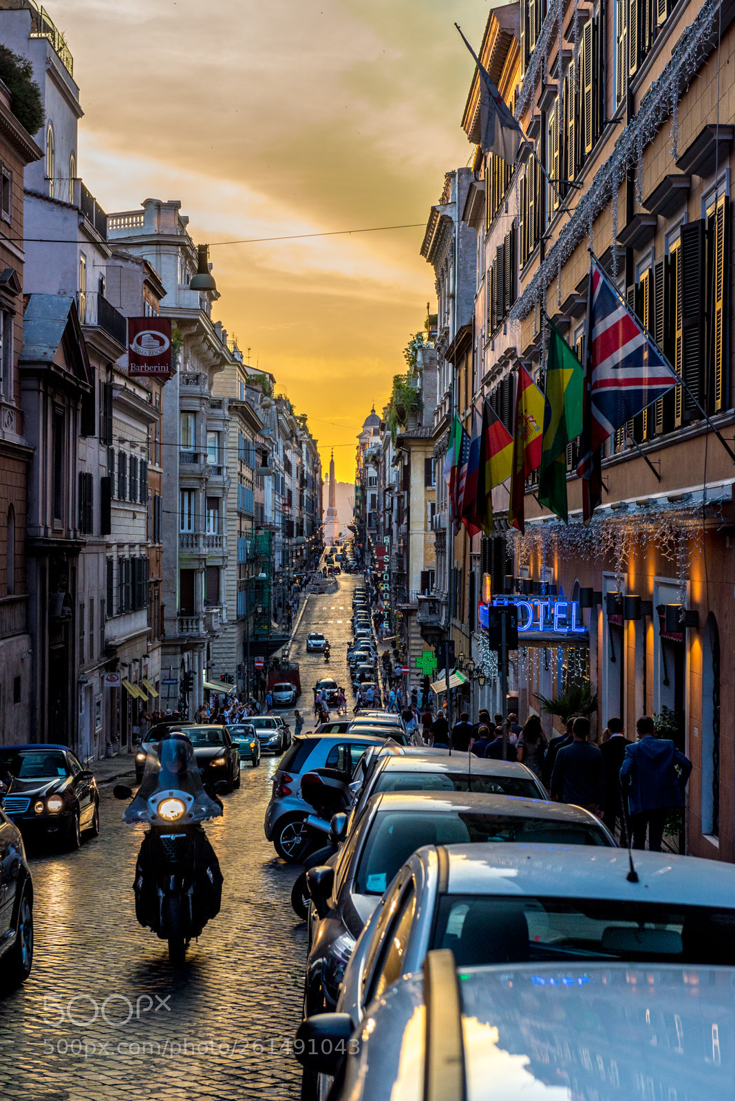 Nikon D600 sample photo. Rome by sunset photography