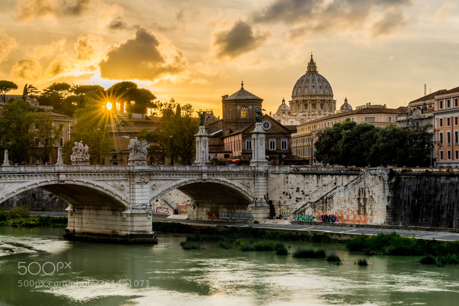 Nikon D600 sample photo. Sunset in rome photography
