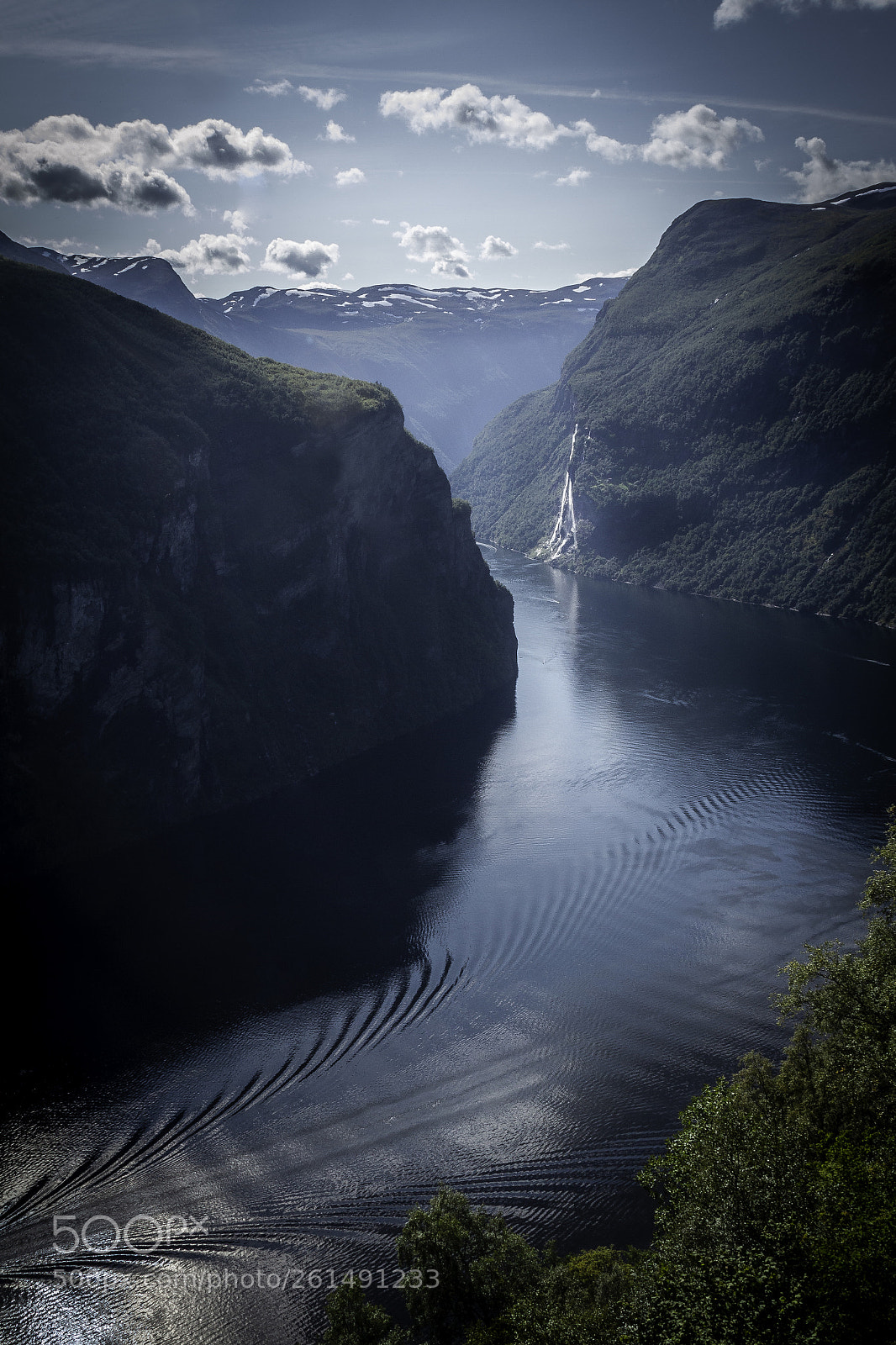 Canon EOS 7D sample photo. Seven sisters waterfall, geiranger photography