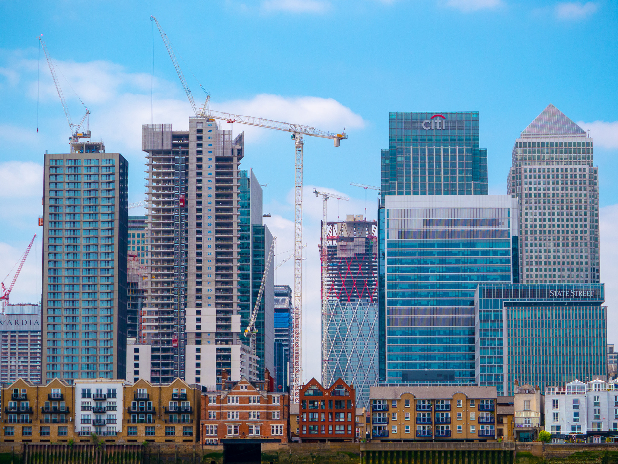 Panasonic Lumix DMC-G5 sample photo. Skyscrapers photography
