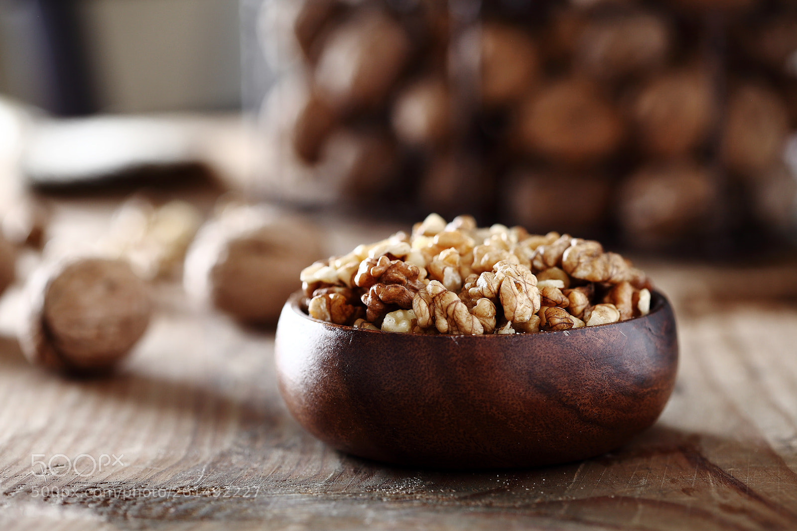 Canon EOS 5D Mark II sample photo. Walnut basket photography