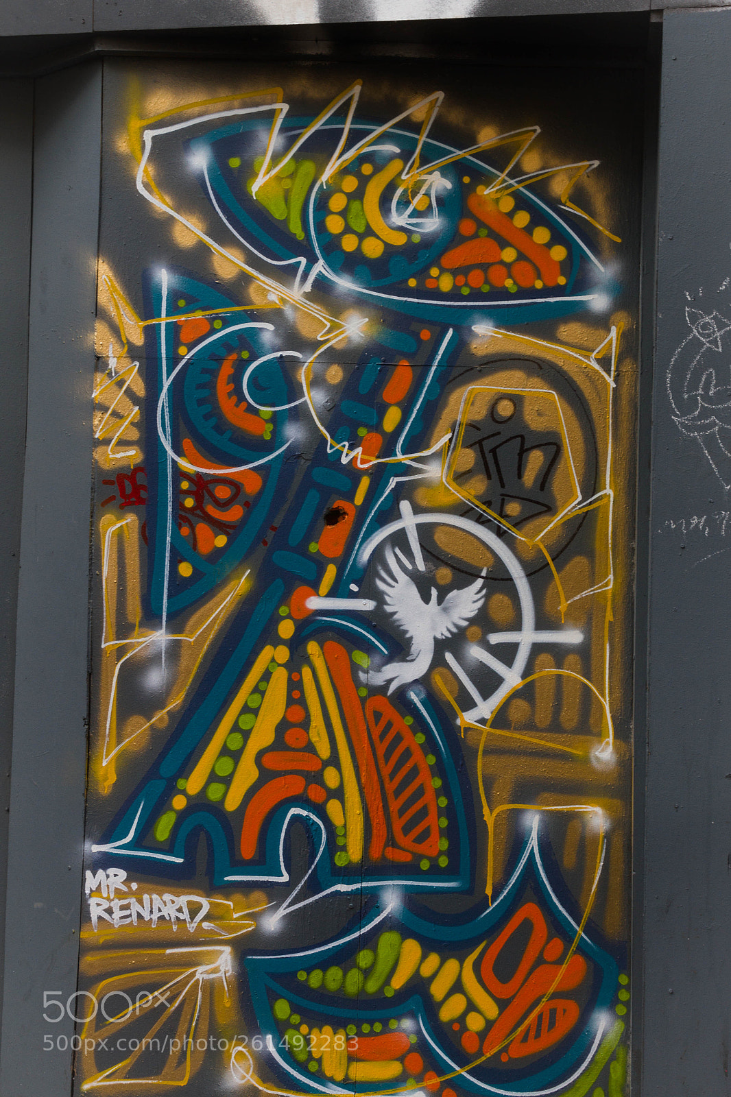Canon EOS 7D sample photo. Graffiti, paris, mr renard photography