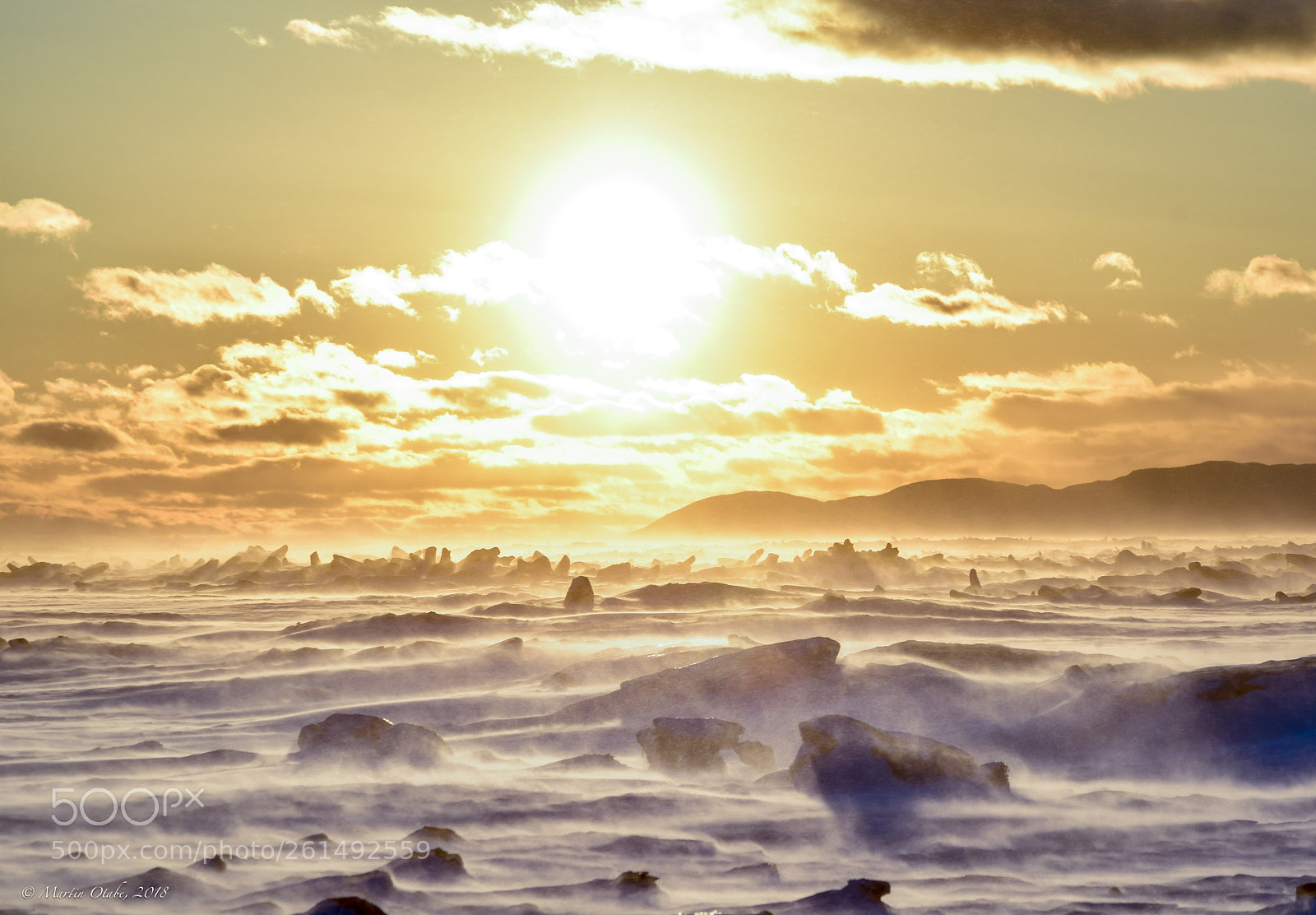 Nikon D3300 sample photo. Surreal snowscape photography
