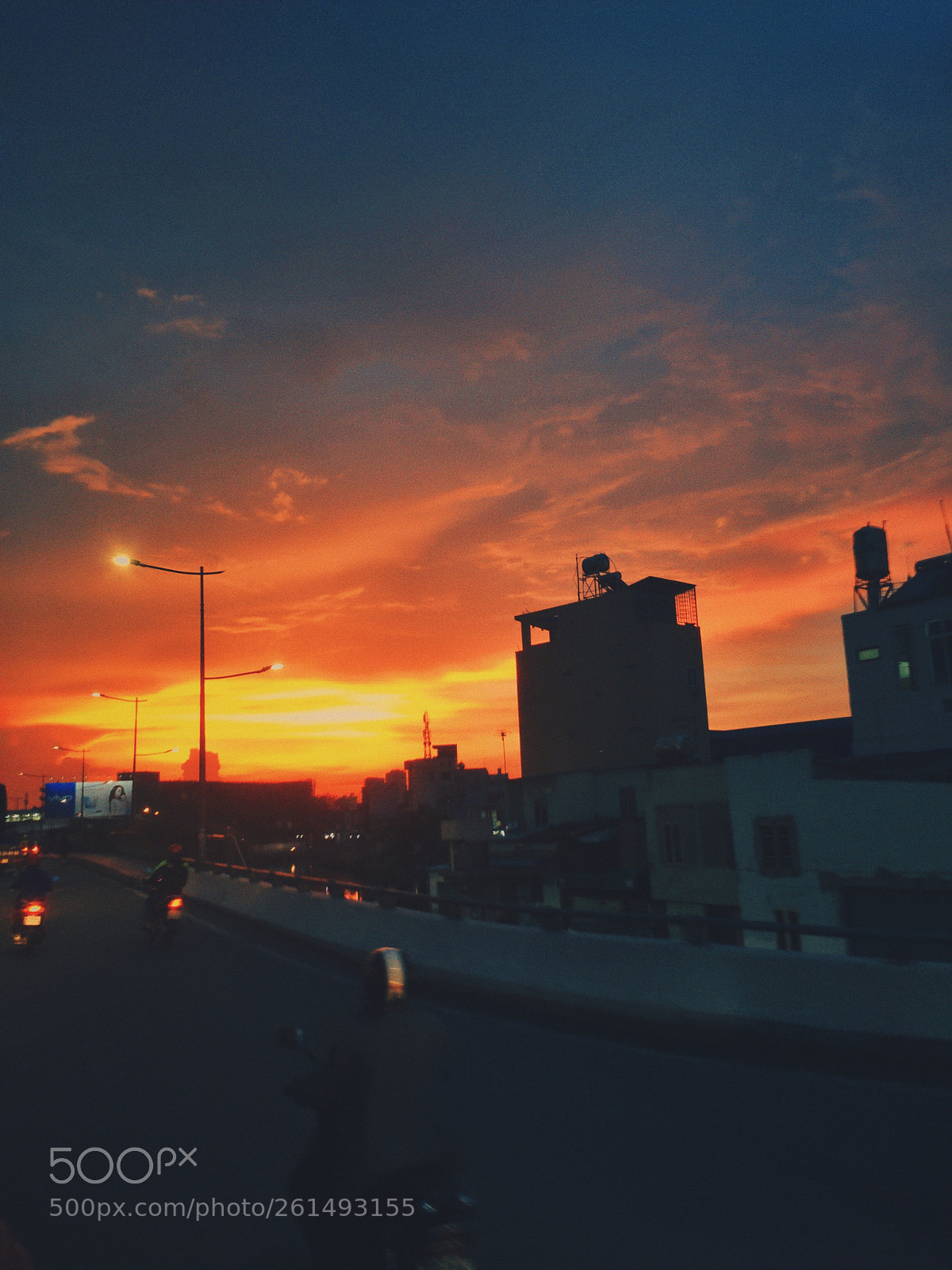 Apple iPhone 6 sample photo. Saigon sunset photography