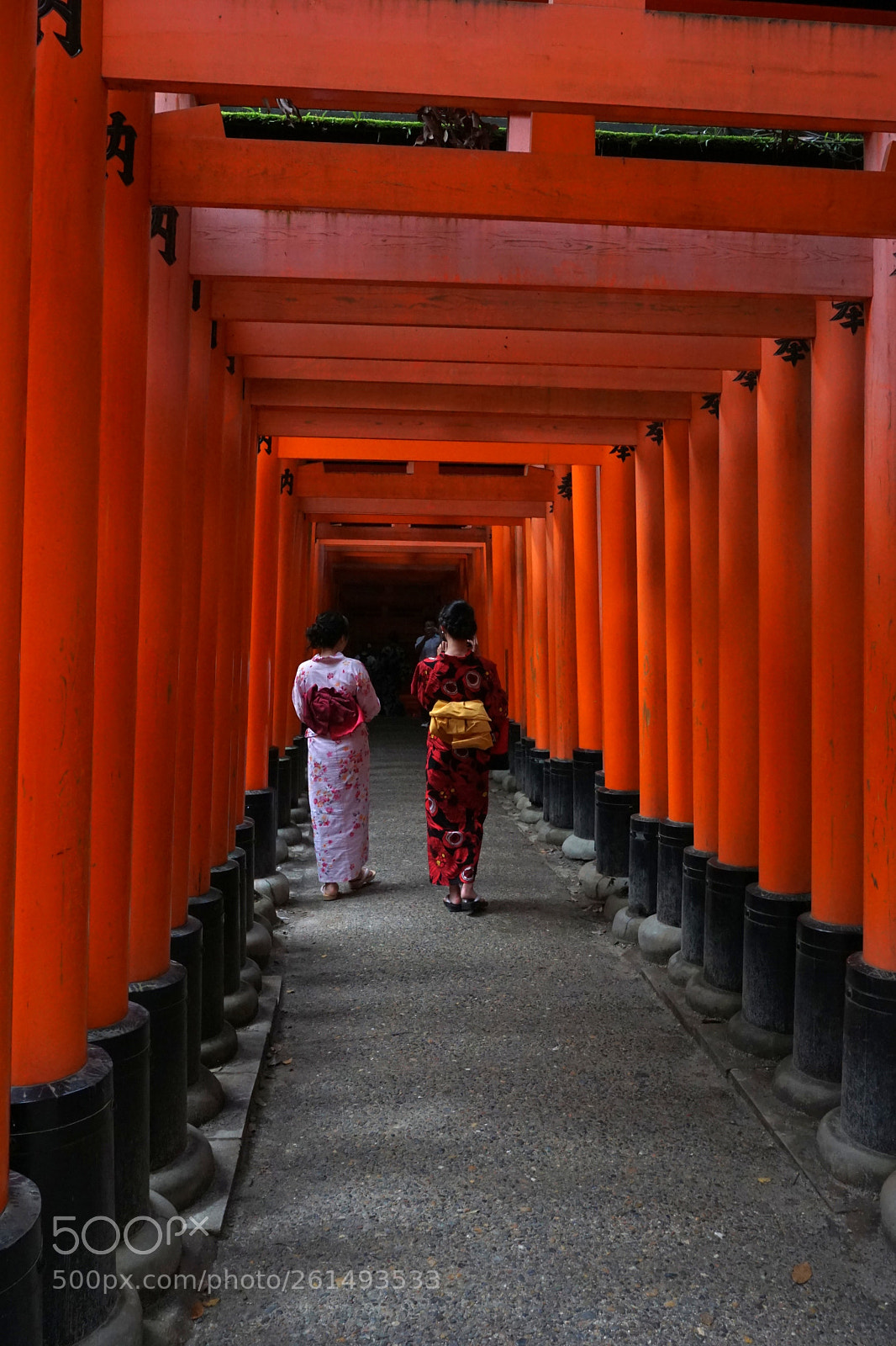 Sony a6000 sample photo. Girls in kimono photography