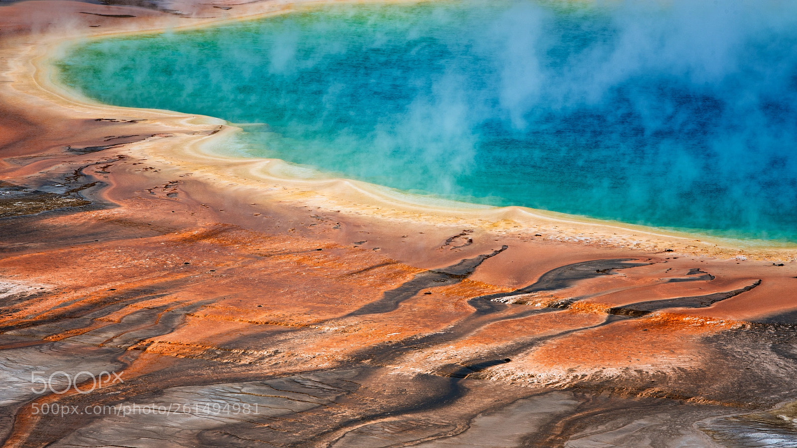 Nikon D750 sample photo. Eye of yellowstone photography
