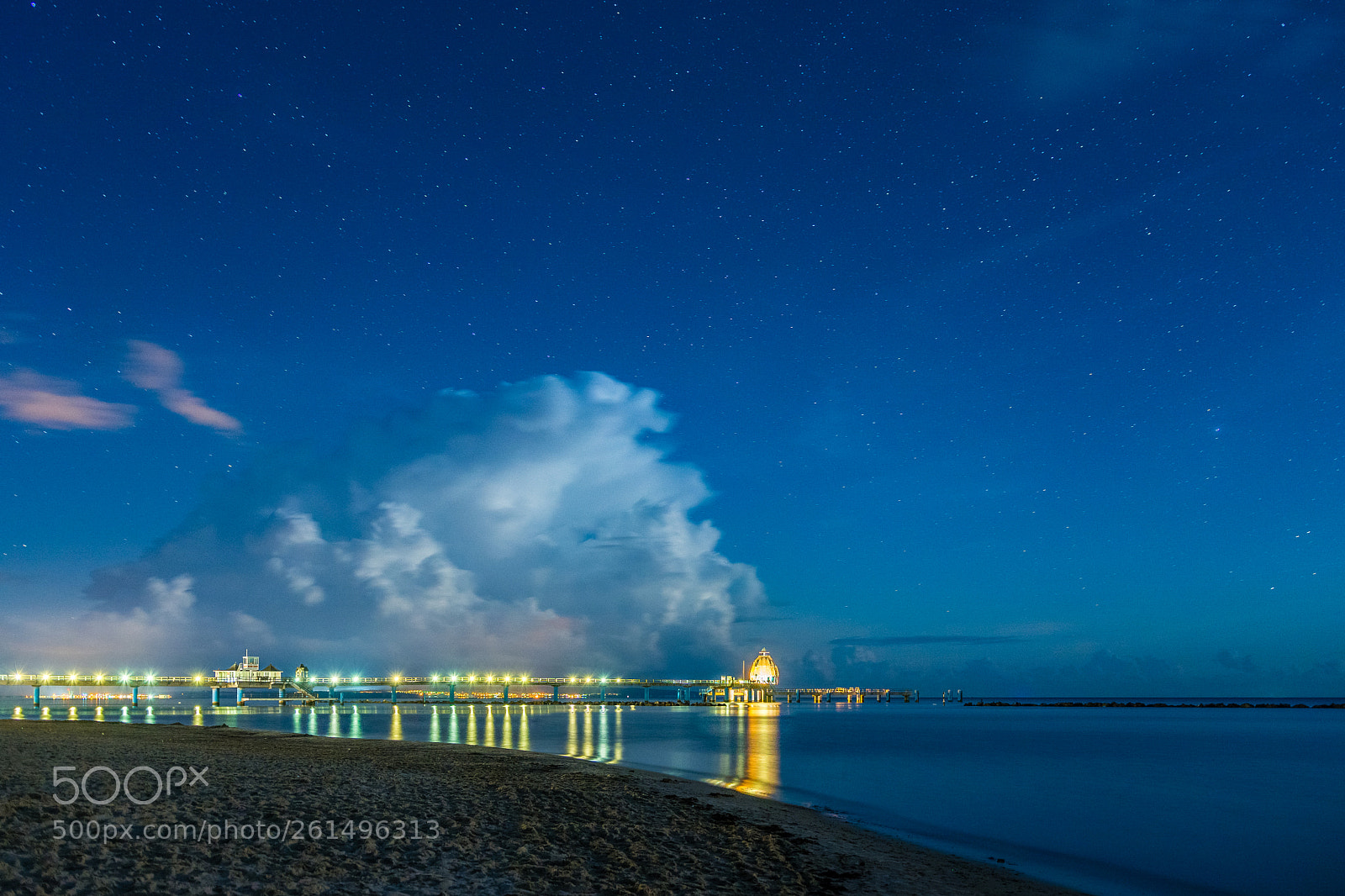 Nikon D7100 sample photo. Stars and a thunderstorm photography