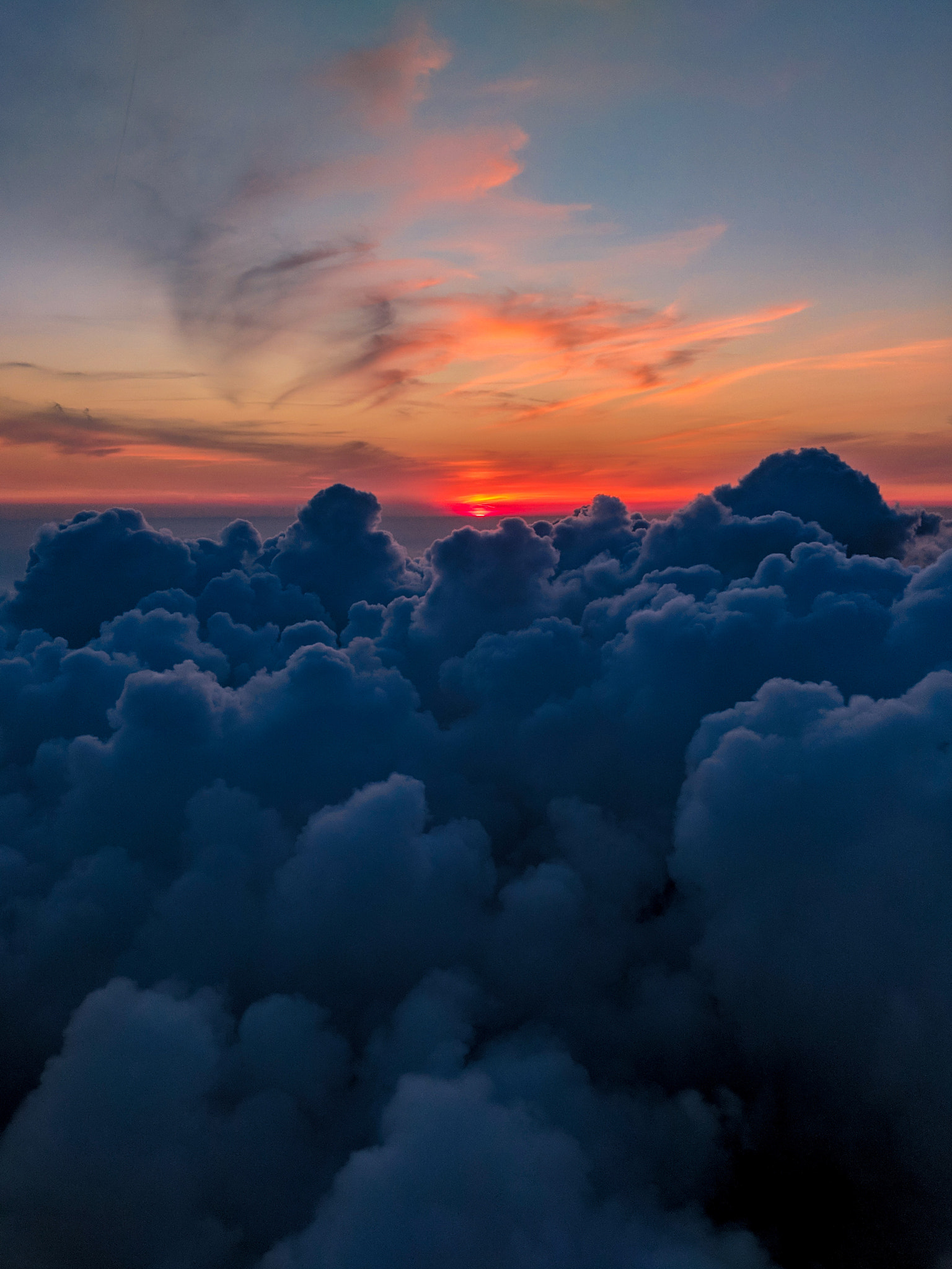 Google Pixel 2 XL sample photo. Skies on fire photography