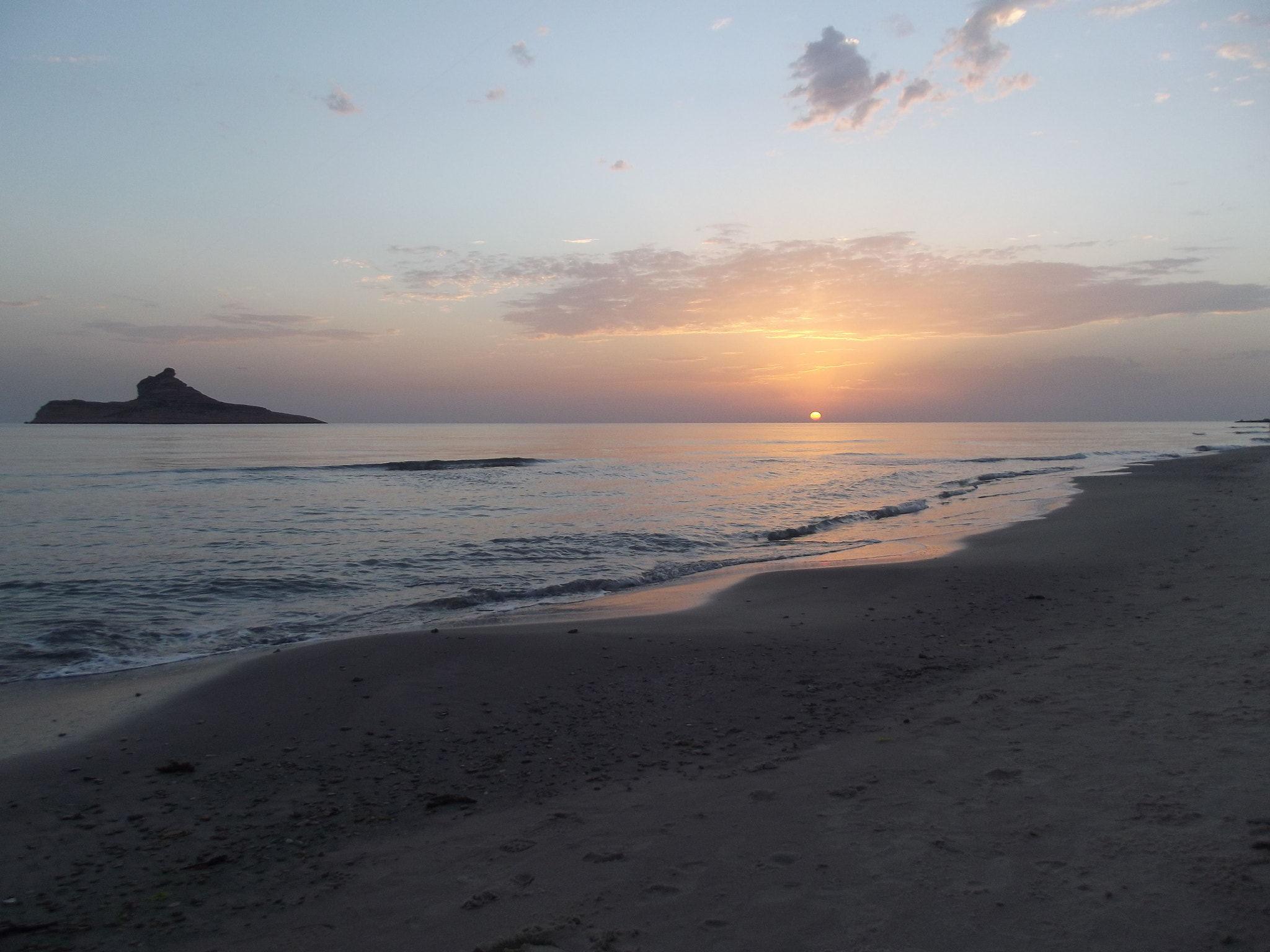 FujiFilm FinePix S2950 (FinePix S2990) sample photo. L'horizon a la plage du rafraf en tunisie photography