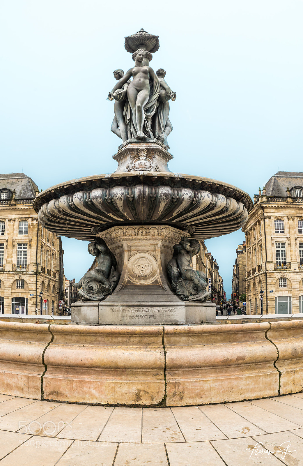 Nikon D610 sample photo. Place de la bourse photography