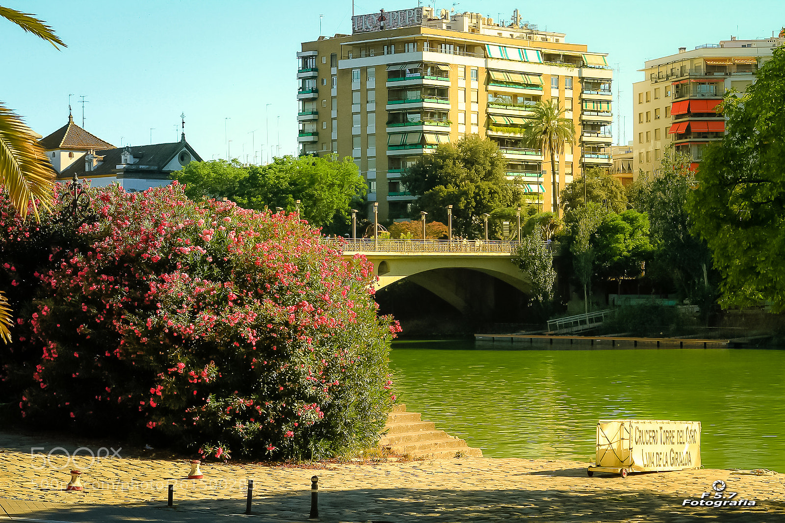 Canon EOS 7D sample photo. Puente, rio guadalquivir y photography