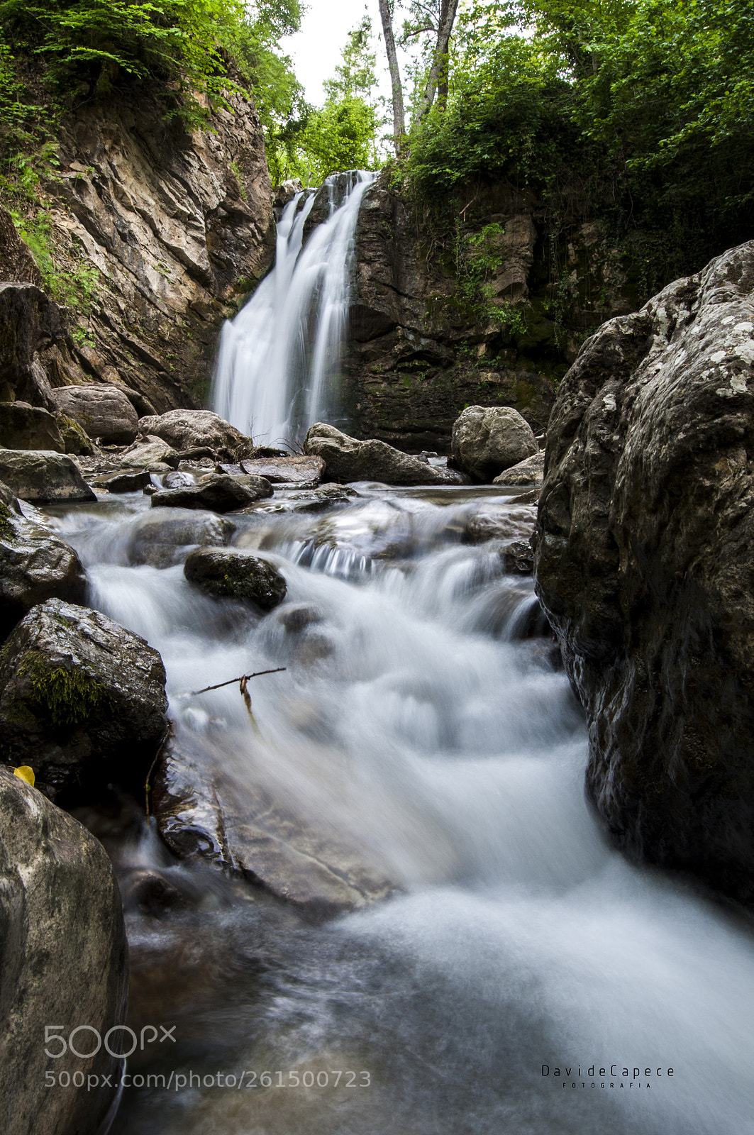 Nikon D90 sample photo. Cascate di san fele photography