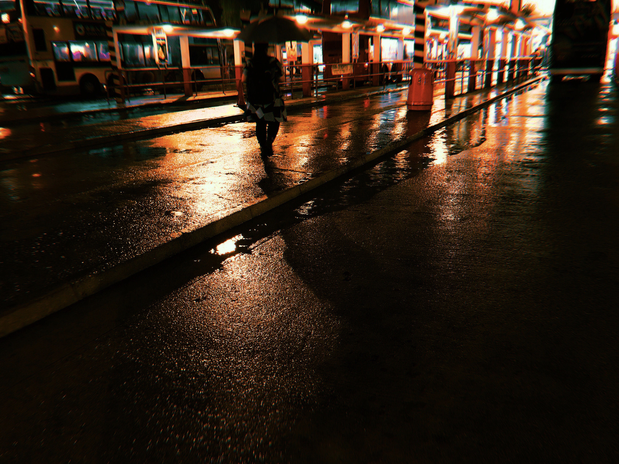 Apple iPhone sample photo. Raining photography