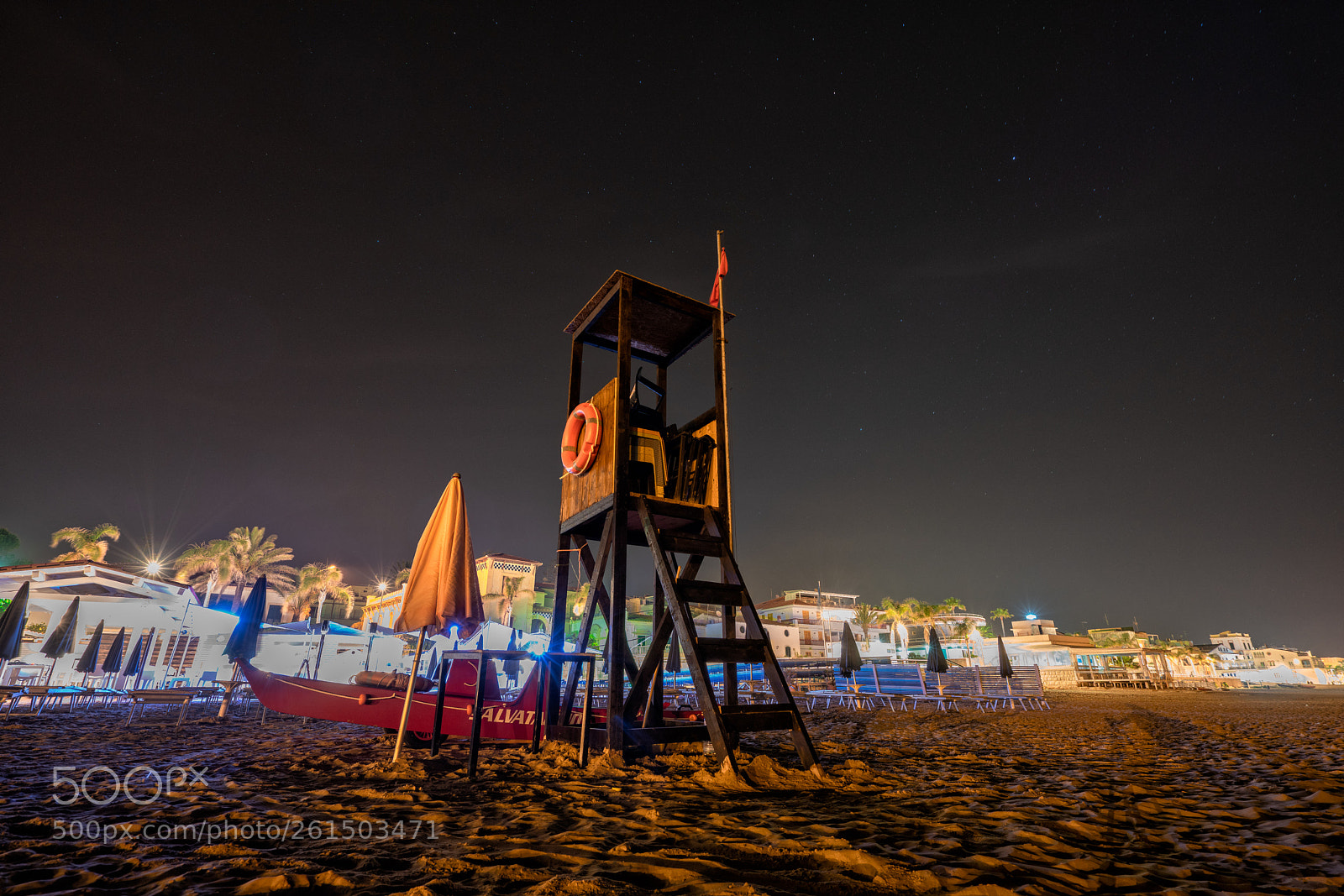 Sony a7R II sample photo. Beach by night #1 photography