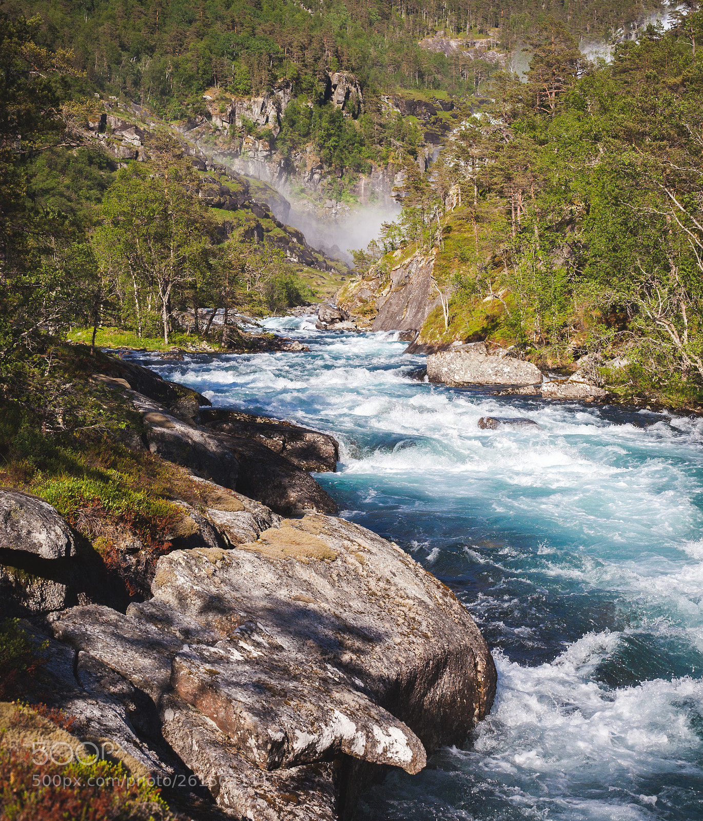 Canon EOS 5D Mark II sample photo. Violent river photography