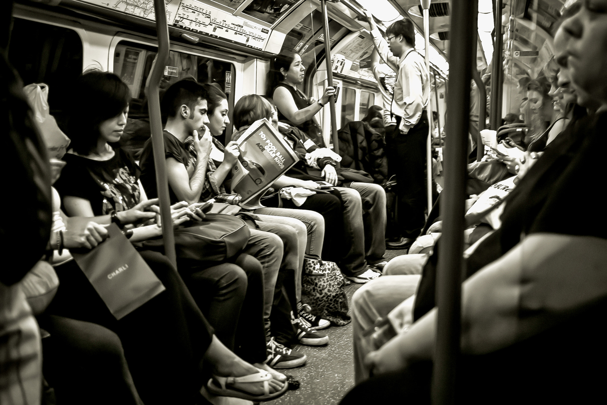 Panasonic Lumix DMC-GF1 sample photo. Underground photography
