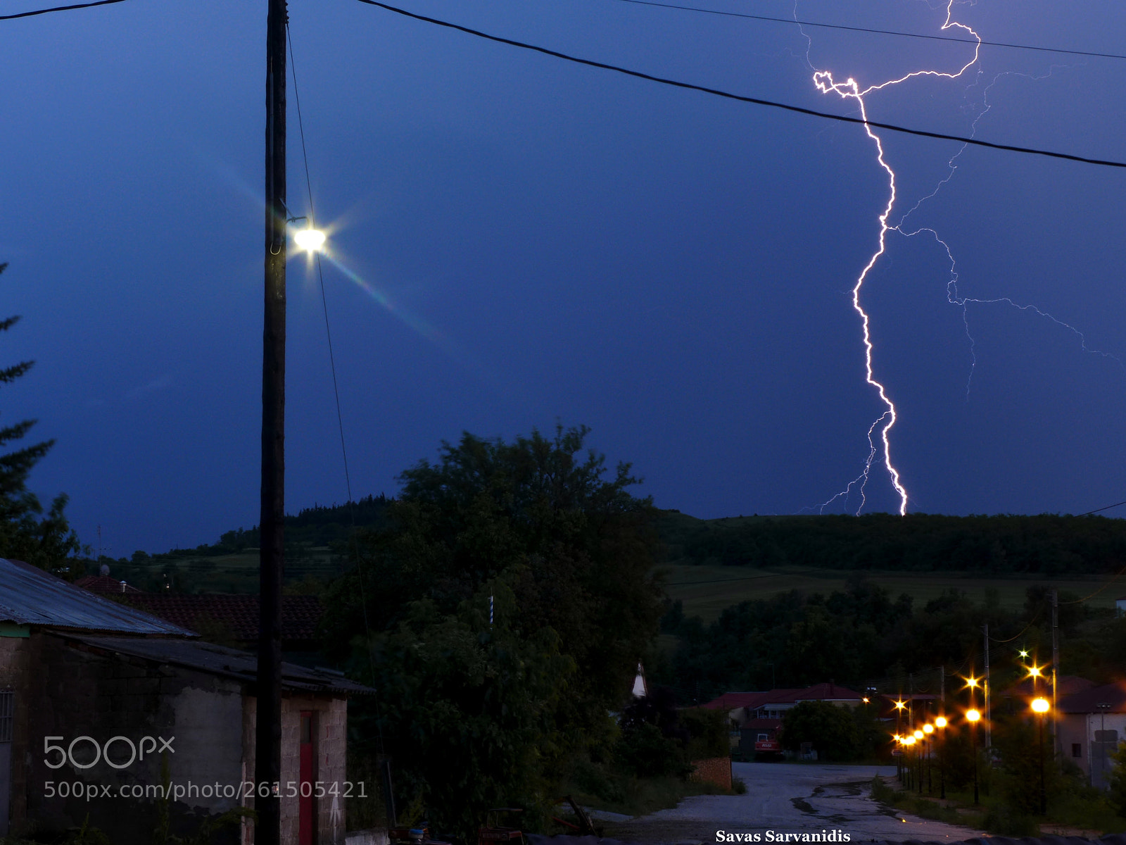 Panasonic Lumix DMC-LX7 sample photo. Thunder.... photography