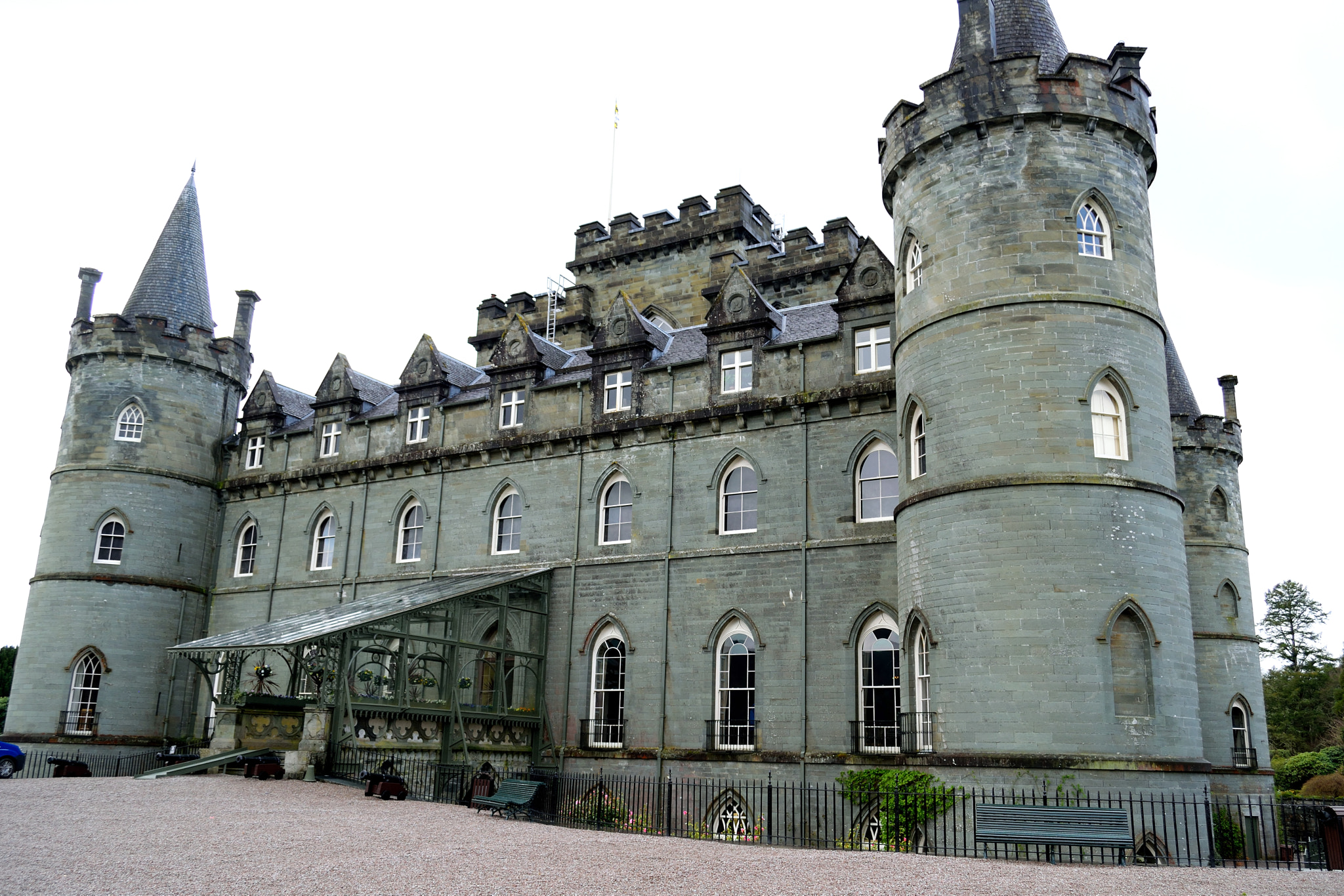 Nikon D5300 sample photo. Inverary castle, scotland photography