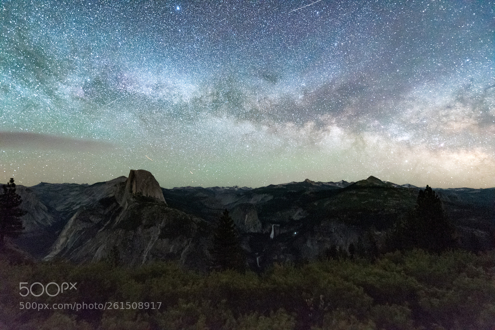 Nikon D750 sample photo. Stars over yosemite photography