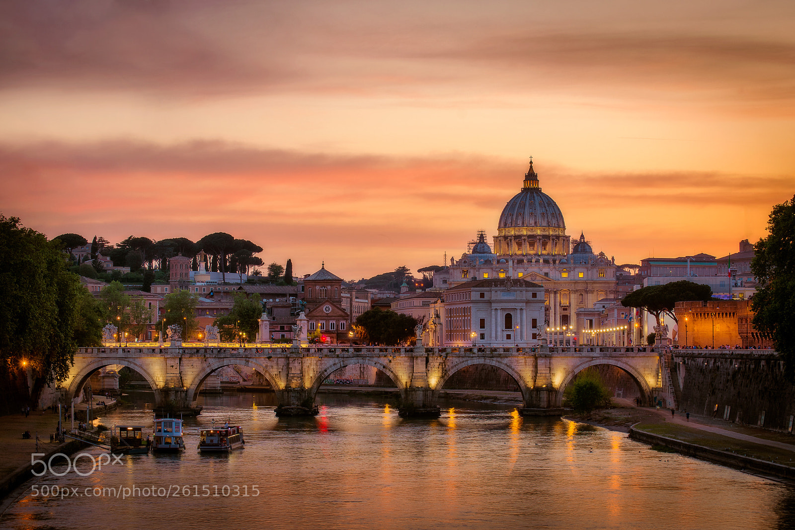 Nikon D7200 sample photo. Sunset over st. peter's photography
