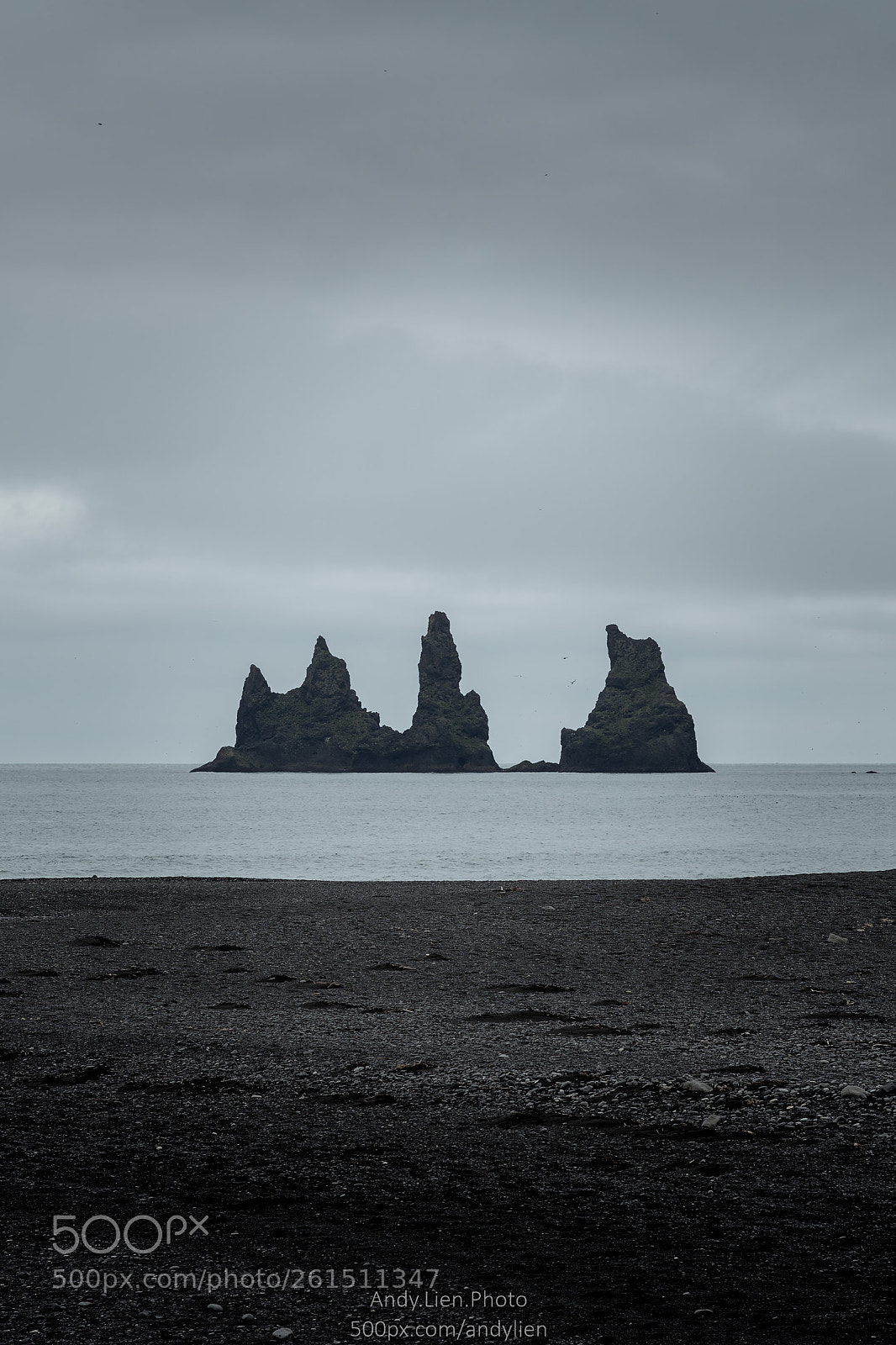 Sony a6500 sample photo. Reynisdrangar and black sand photography