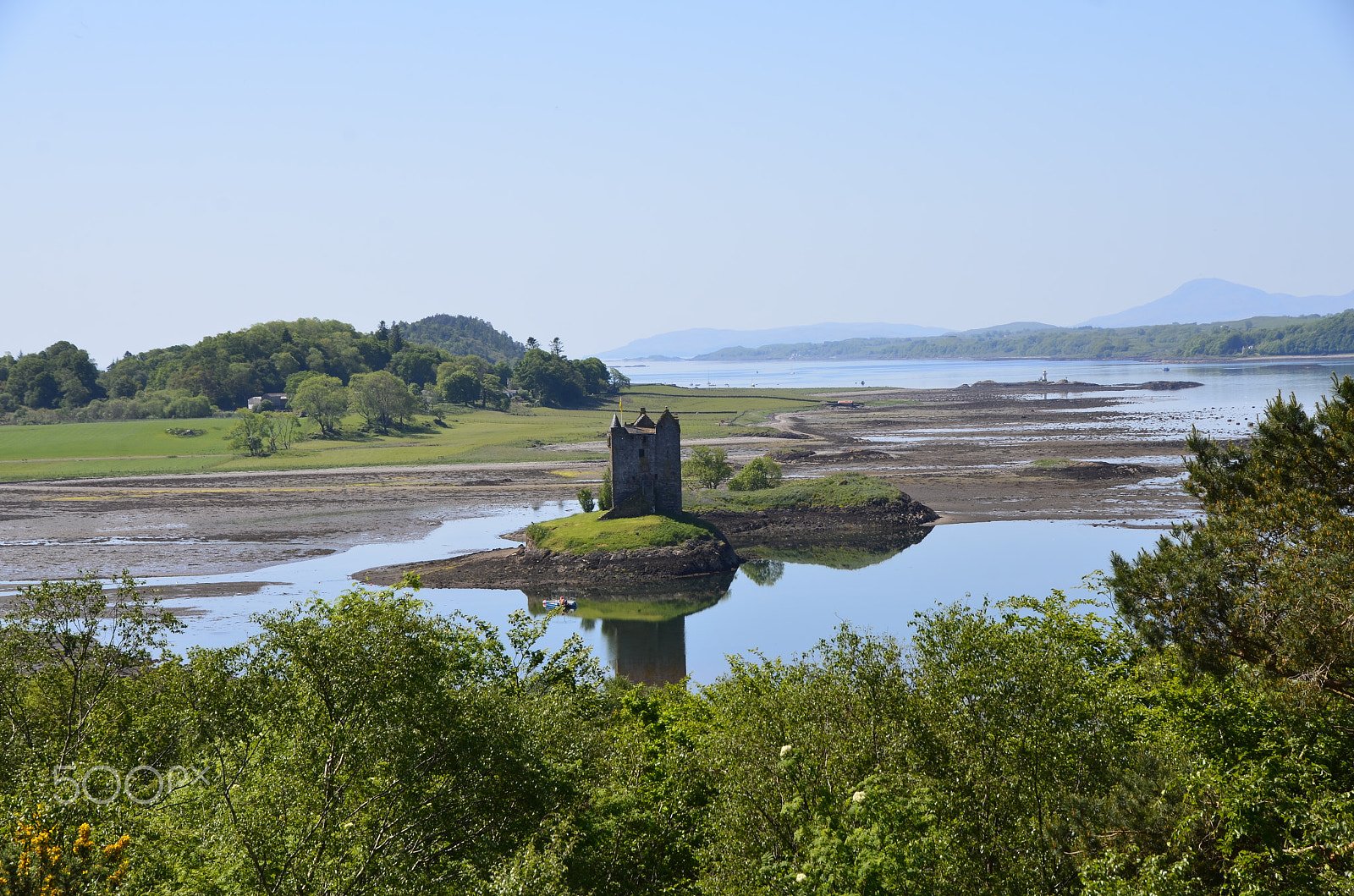 Nikon D7000 + Sigma 18-250mm F3.5-6.3 DC Macro OS HSM sample photo. Castle stalker photography