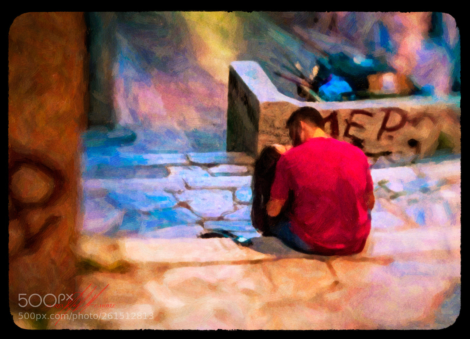 Nikon D700 sample photo. Athens alley kiss photography