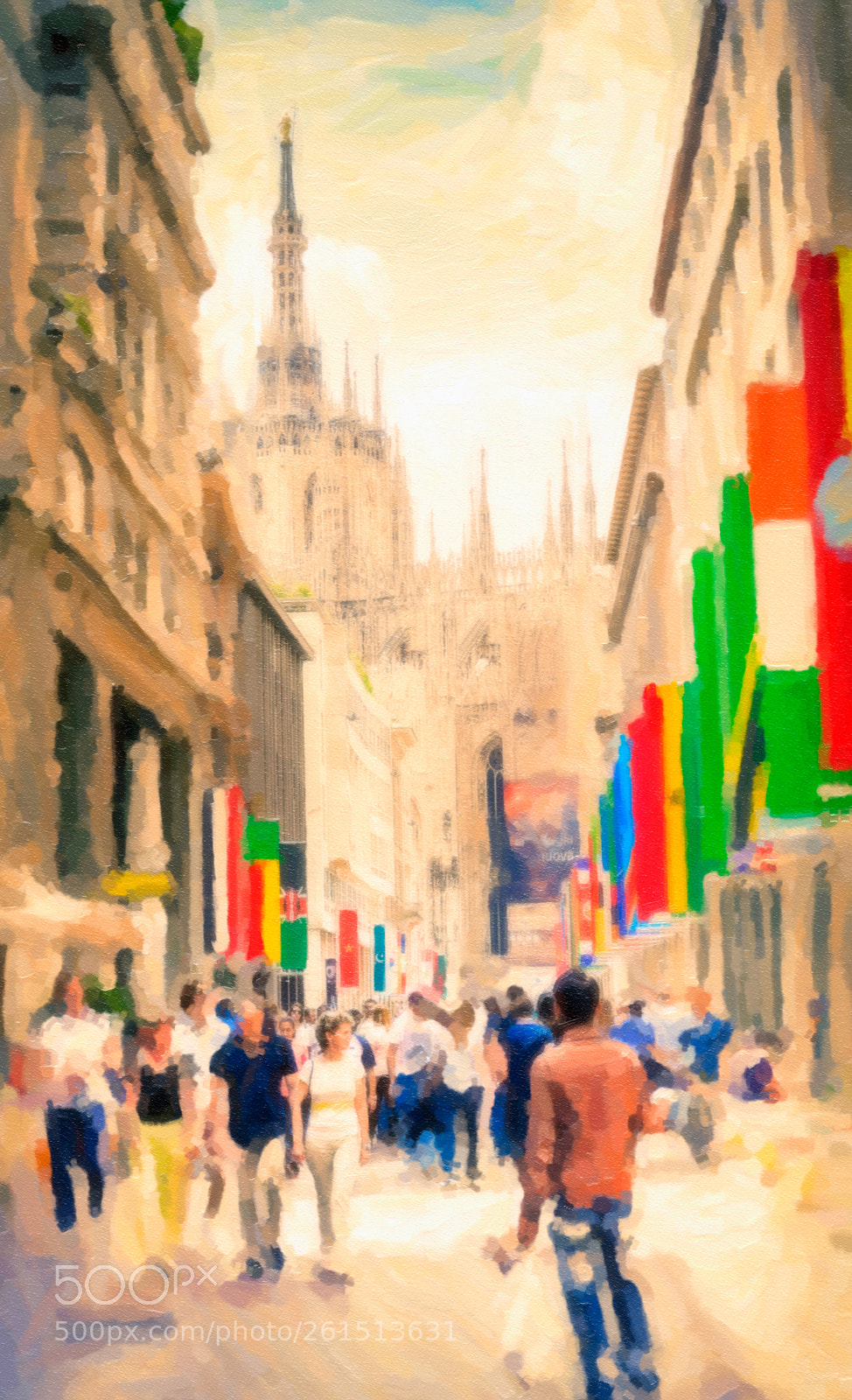 Nikon D700 sample photo. Sunday in milan photography