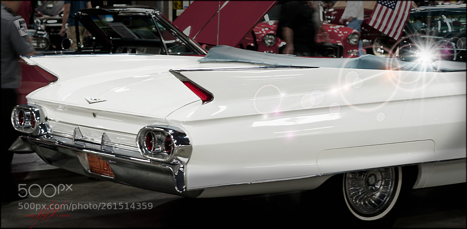 Nikon D700 sample photo. White cadillac photography