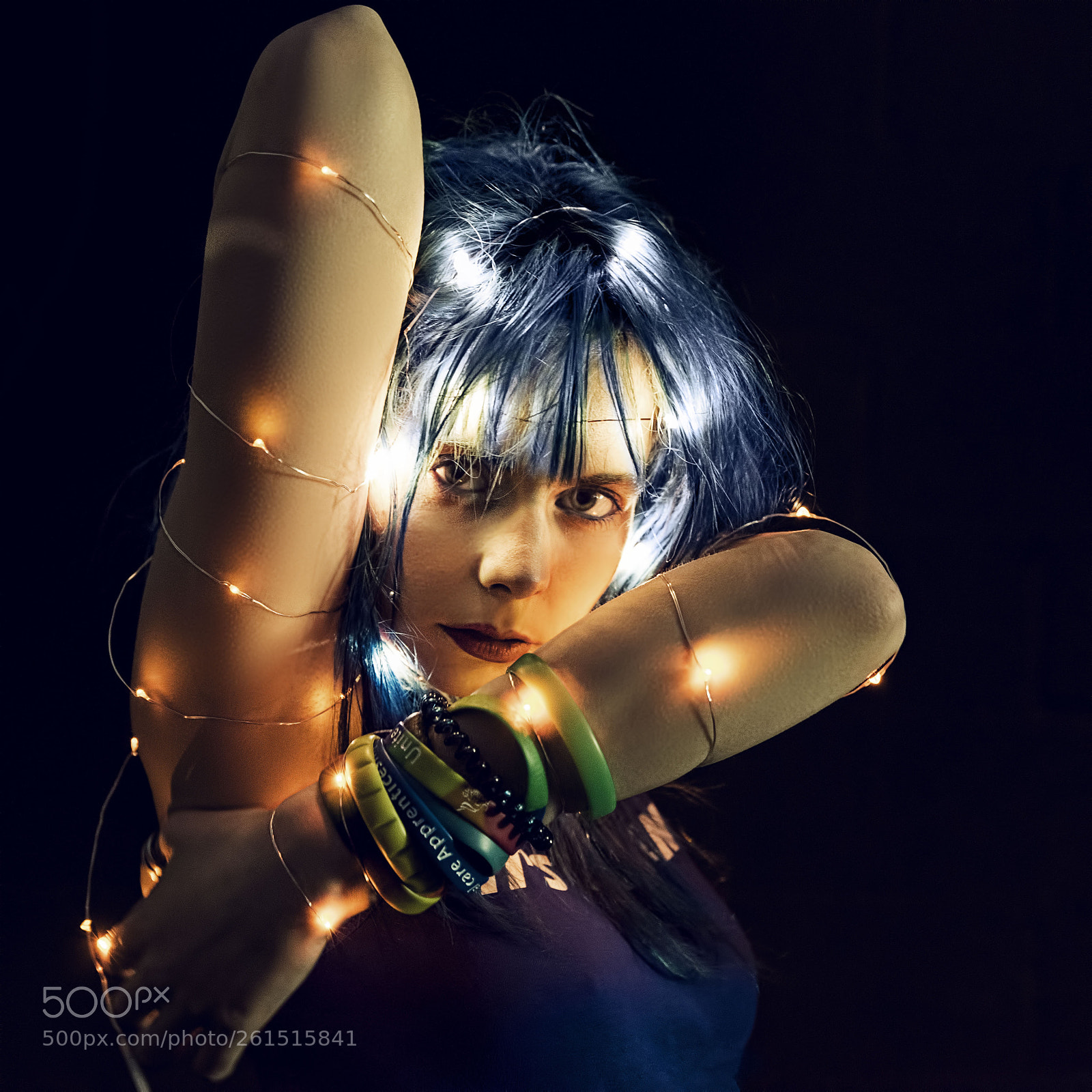 Nikon D750 sample photo. Hair lights photography