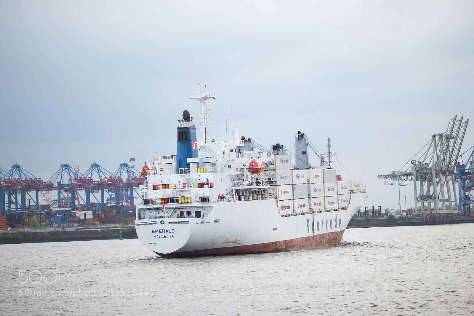 Canon EOS 6D sample photo. Hamburg port photography