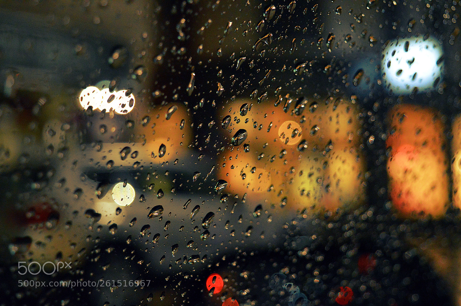 Nikon D3200 sample photo. Rainy night photography